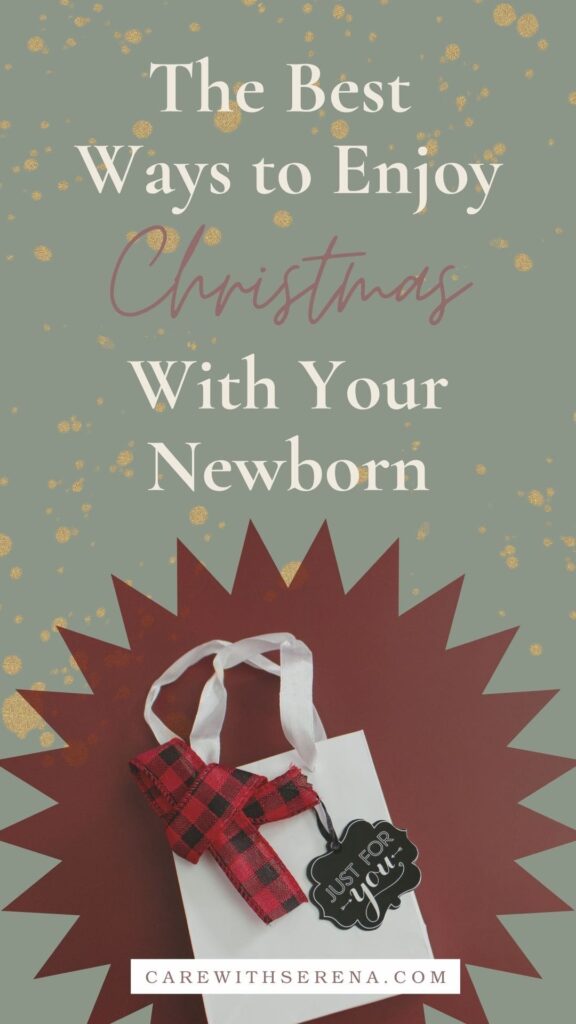 surviving the holiday season with a newborn