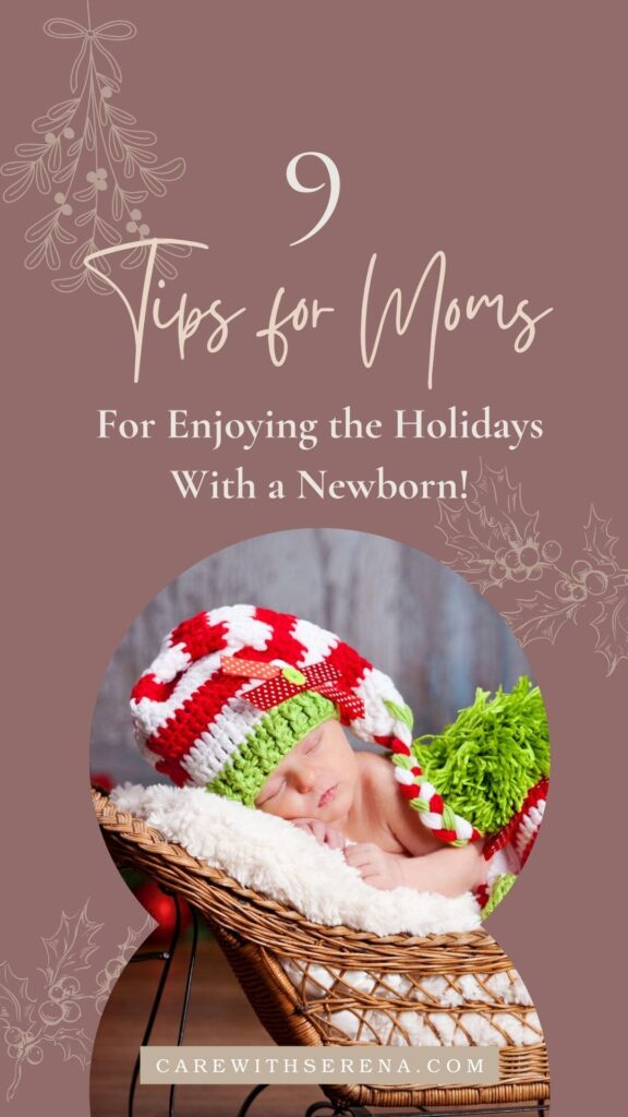 surviving the holiday season with a newborn