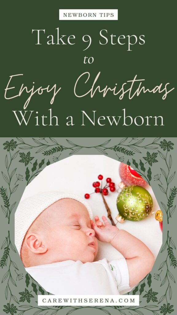 surviving the holiday season with a newborn