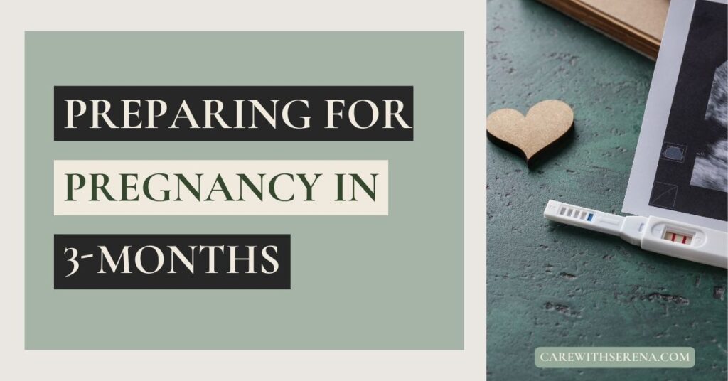 how to prepare for pregnancy in 3-months