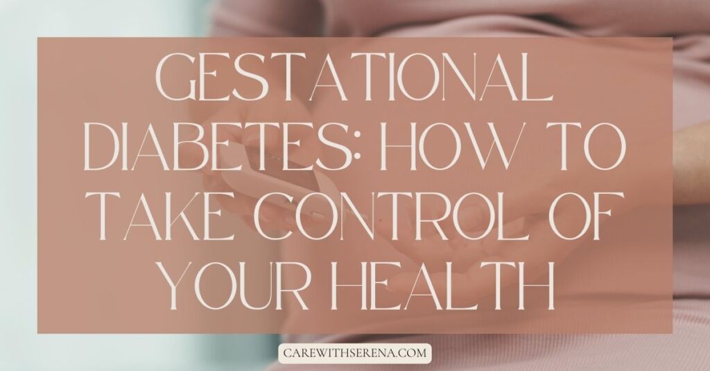 how to have a healthy pregnancy with gestational diabetes