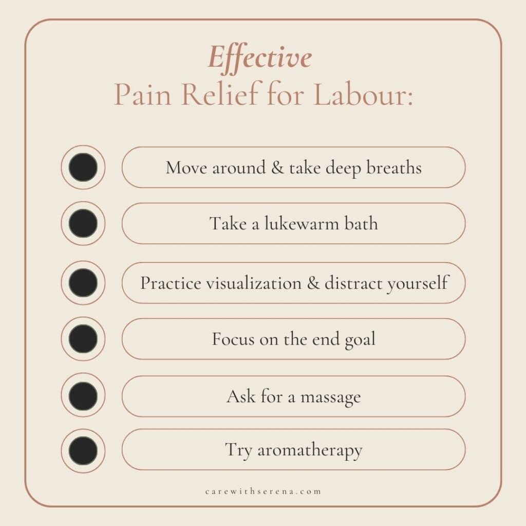 effective pain relief for labour