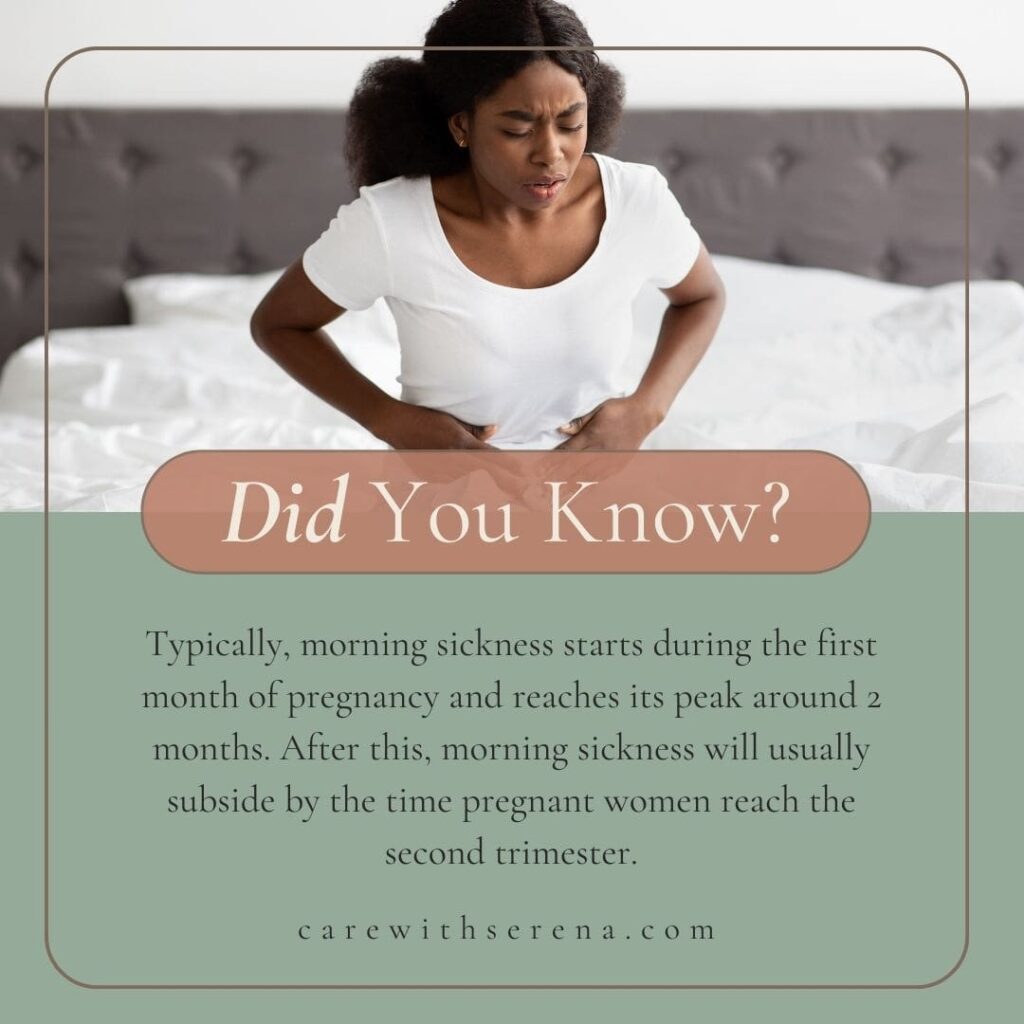 facts about morning sickness