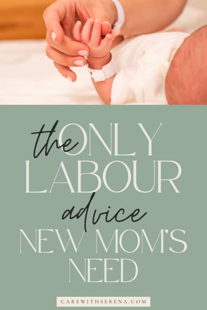 labour advice new mom's need