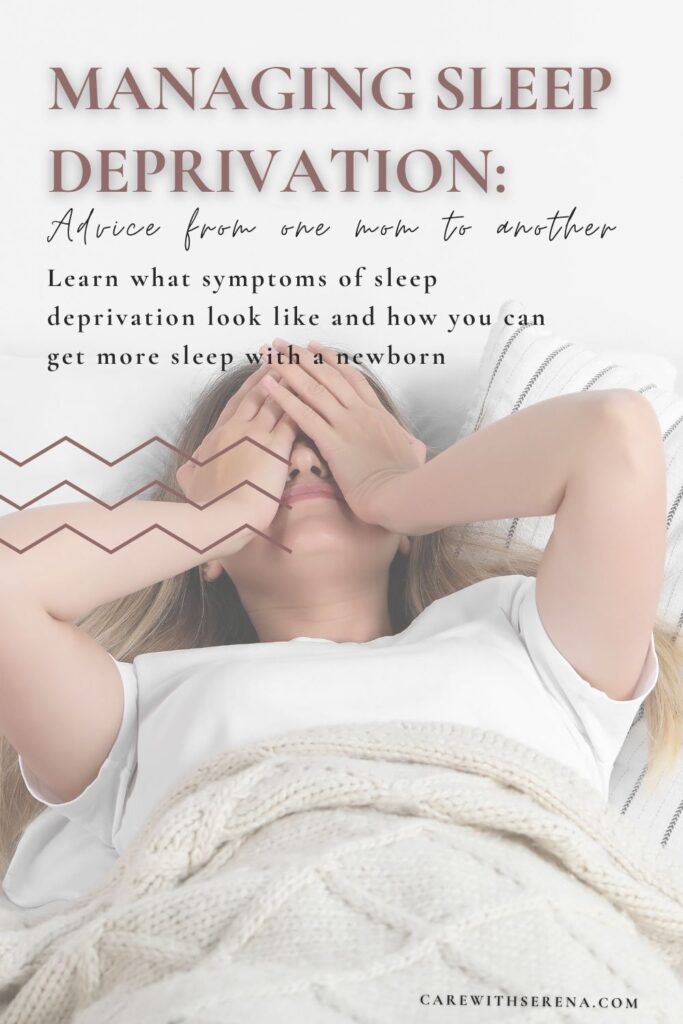 managing sleep deprivation as a new mom