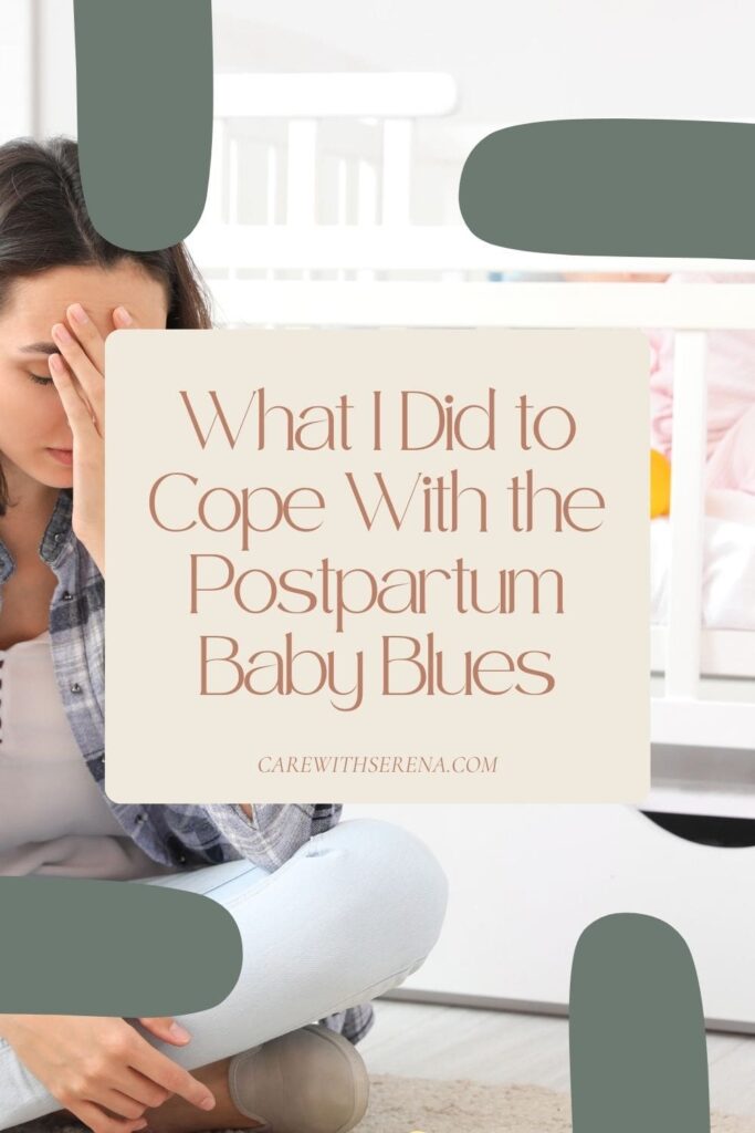 how to cope with the baby blues