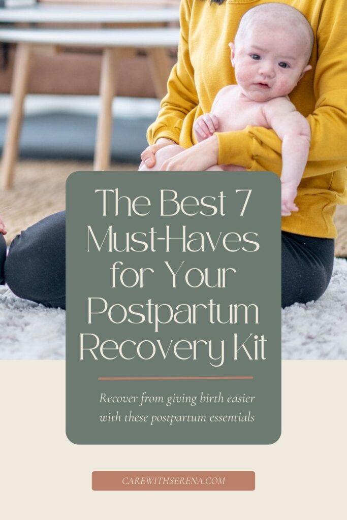 postpartum recovery kit