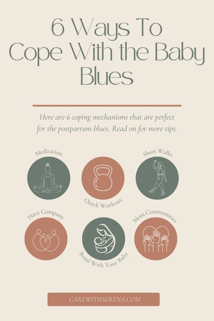 6 ways to cope with the baby blues