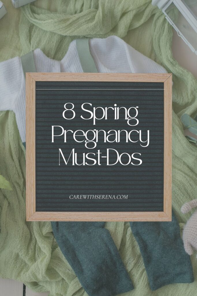 8 pregnancy must-dos