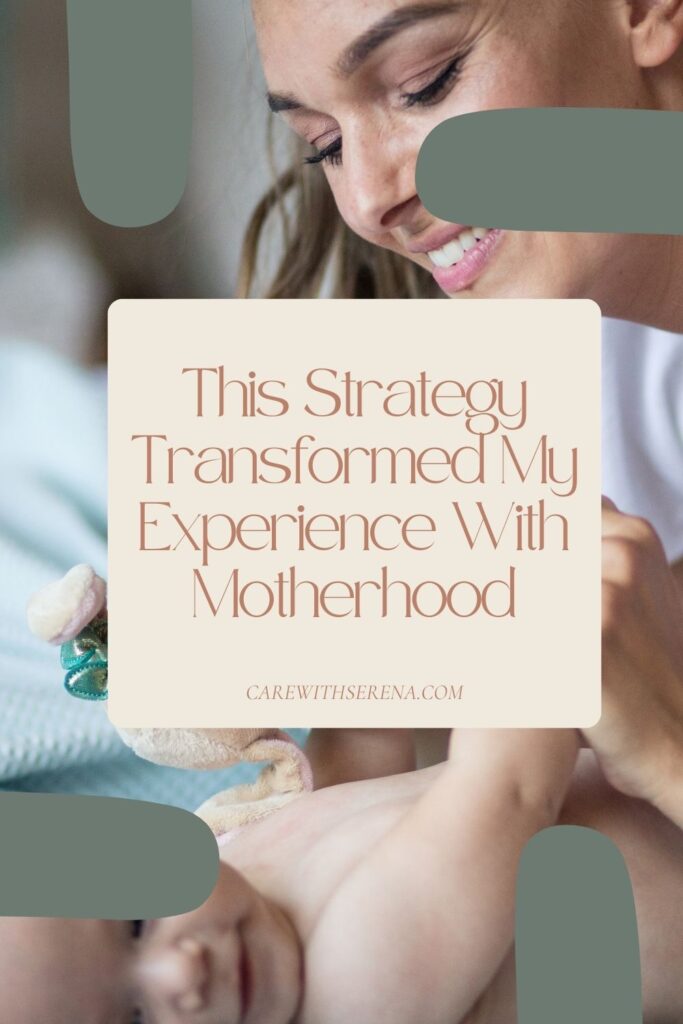 strategy for letting go of mom guilt